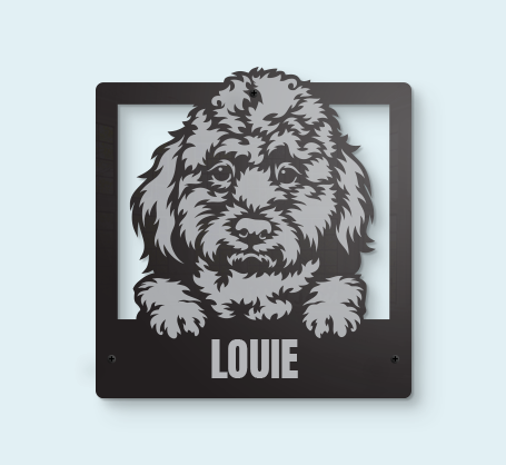 Labradoodle Dog Sign