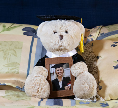 Plush Graduation Bear