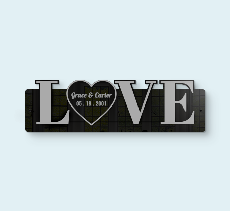 Love Wall Sign