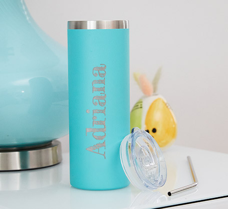 600ml Teal Personalized Tumbler