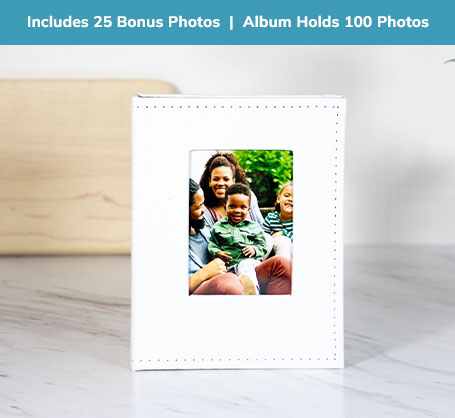 4x6 White Photo Album